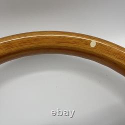 Volant Gussi Italia Modèle 301 avec Cerclage en Bois Logo Chris Craft