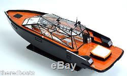 Wally Power Concept Design Yacht De Luxe 28 Modèle De Bateau En Bois Fait À La Main
