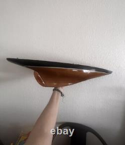 Yacht Voilier en Bois Vintage Modèle de 35 Pouces