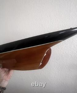 Yacht Voilier en Bois Vintage Modèle de 35 Pouces