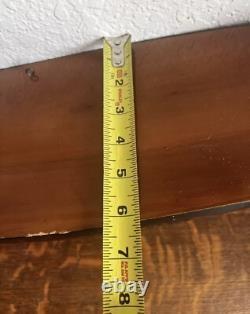 Yacht Voilier en Bois Vintage Modèle de 35 Pouces