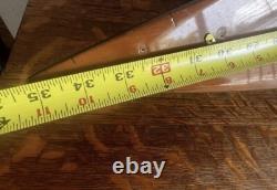 Yacht Voilier en Bois Vintage Modèle de 35 Pouces