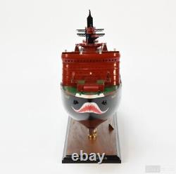 Yamal Russe 29 Modèle de bateau en bois de brise-glace nucléaire de classe Arktika NOUVEAU
